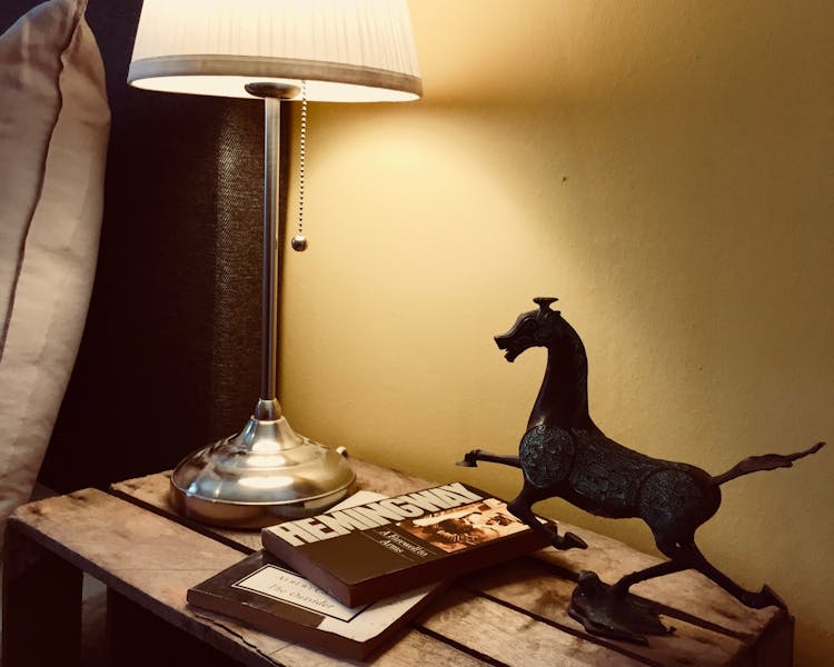 Bedside view at Three Pheasants, Boutique Hotel Gotland