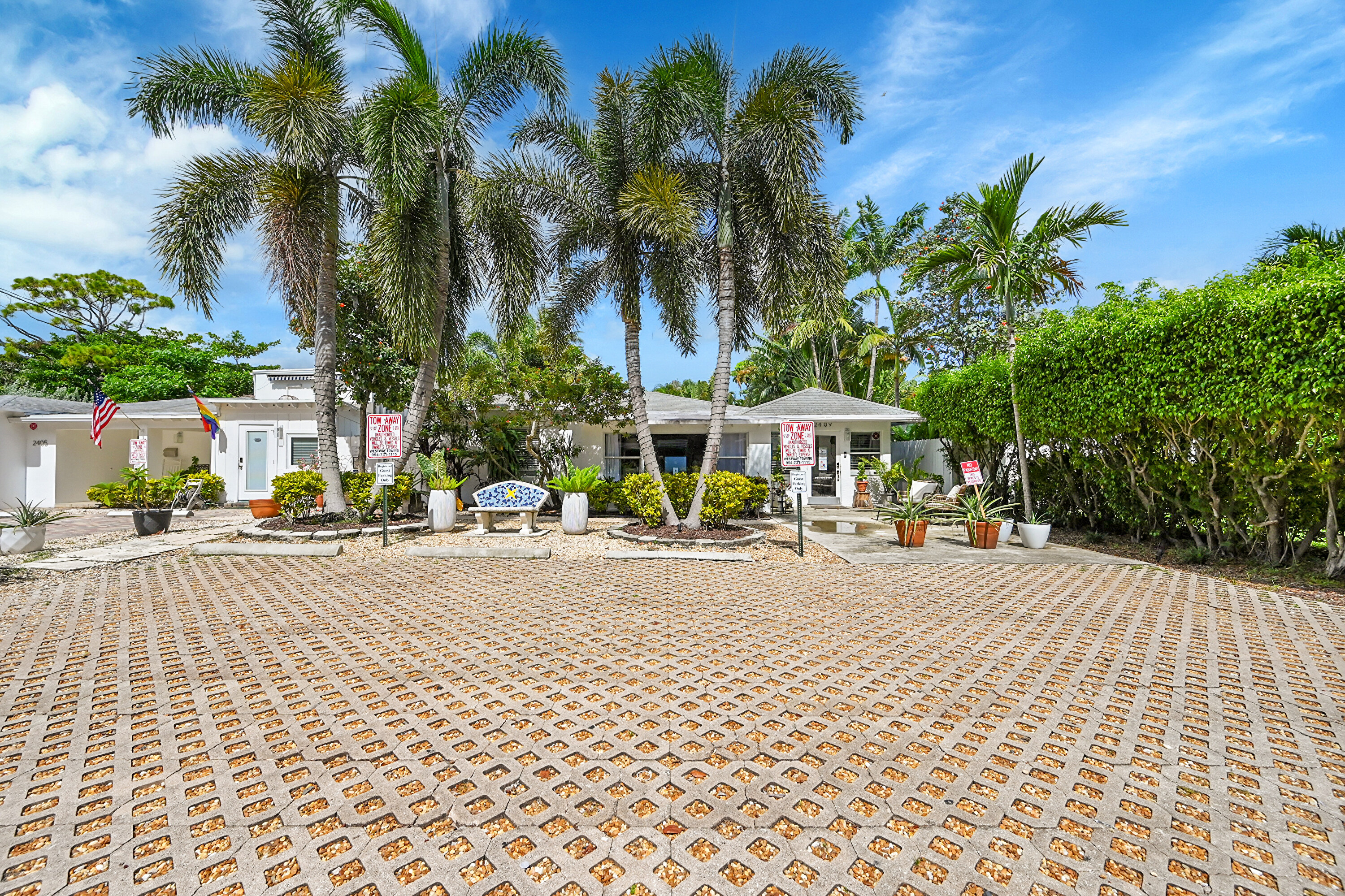 Parking space/Front View