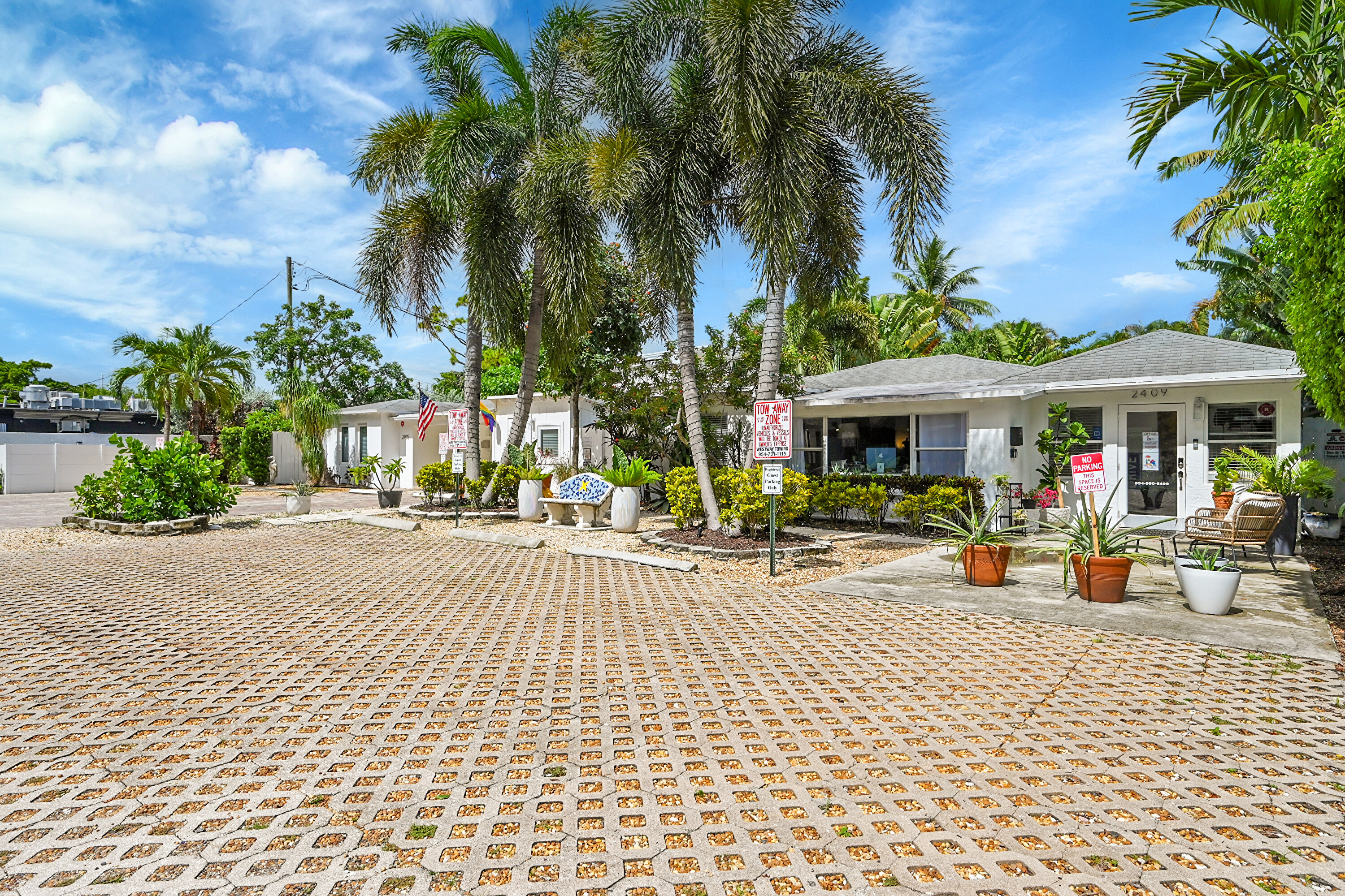 Parking space/Front View