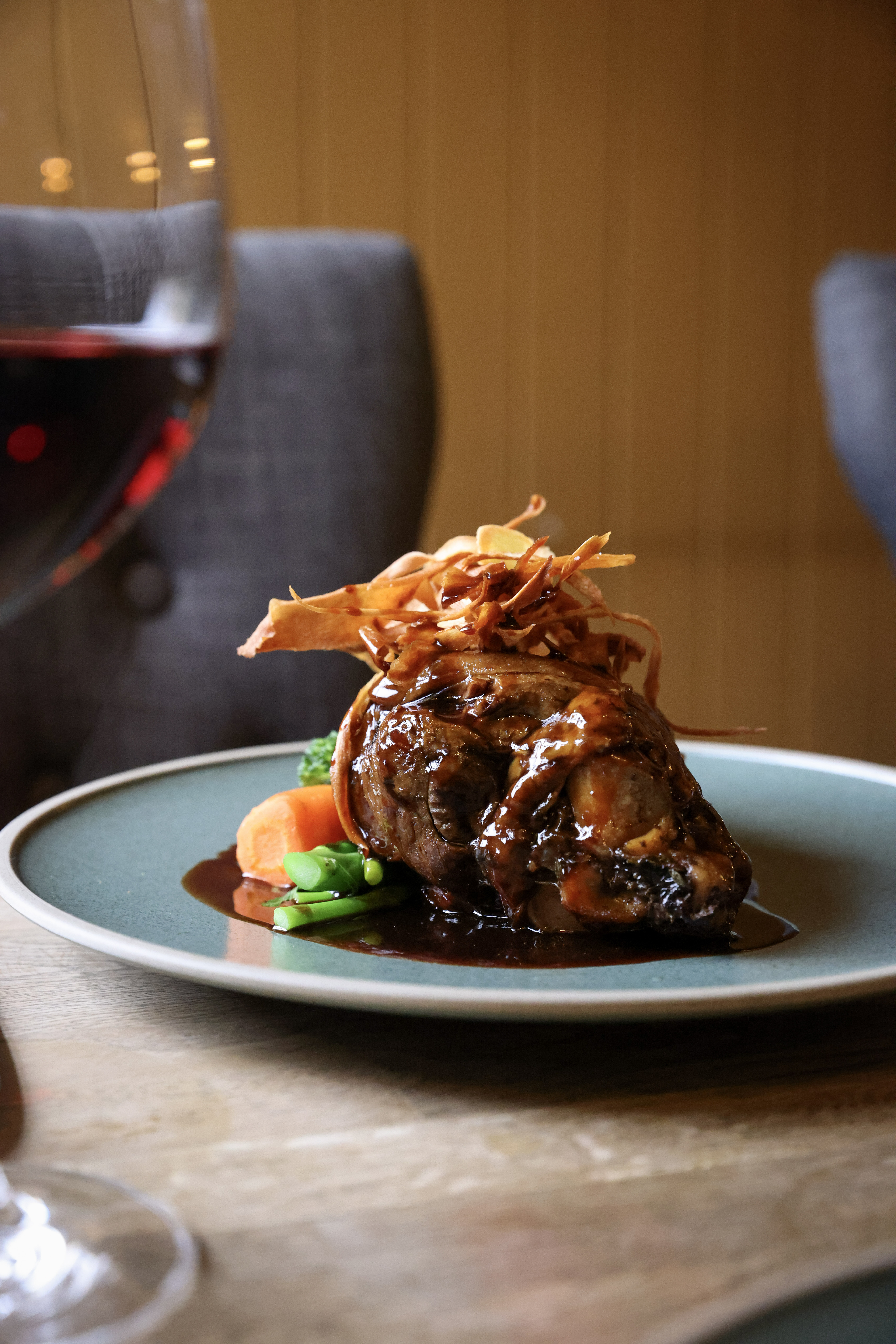 Lamb Shank main course - Wokingham restaurant