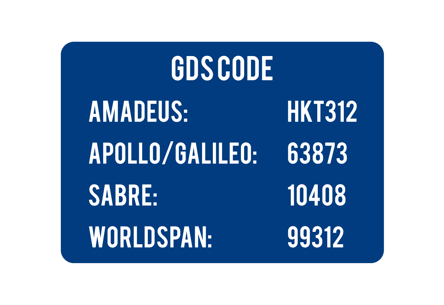 GDS Code