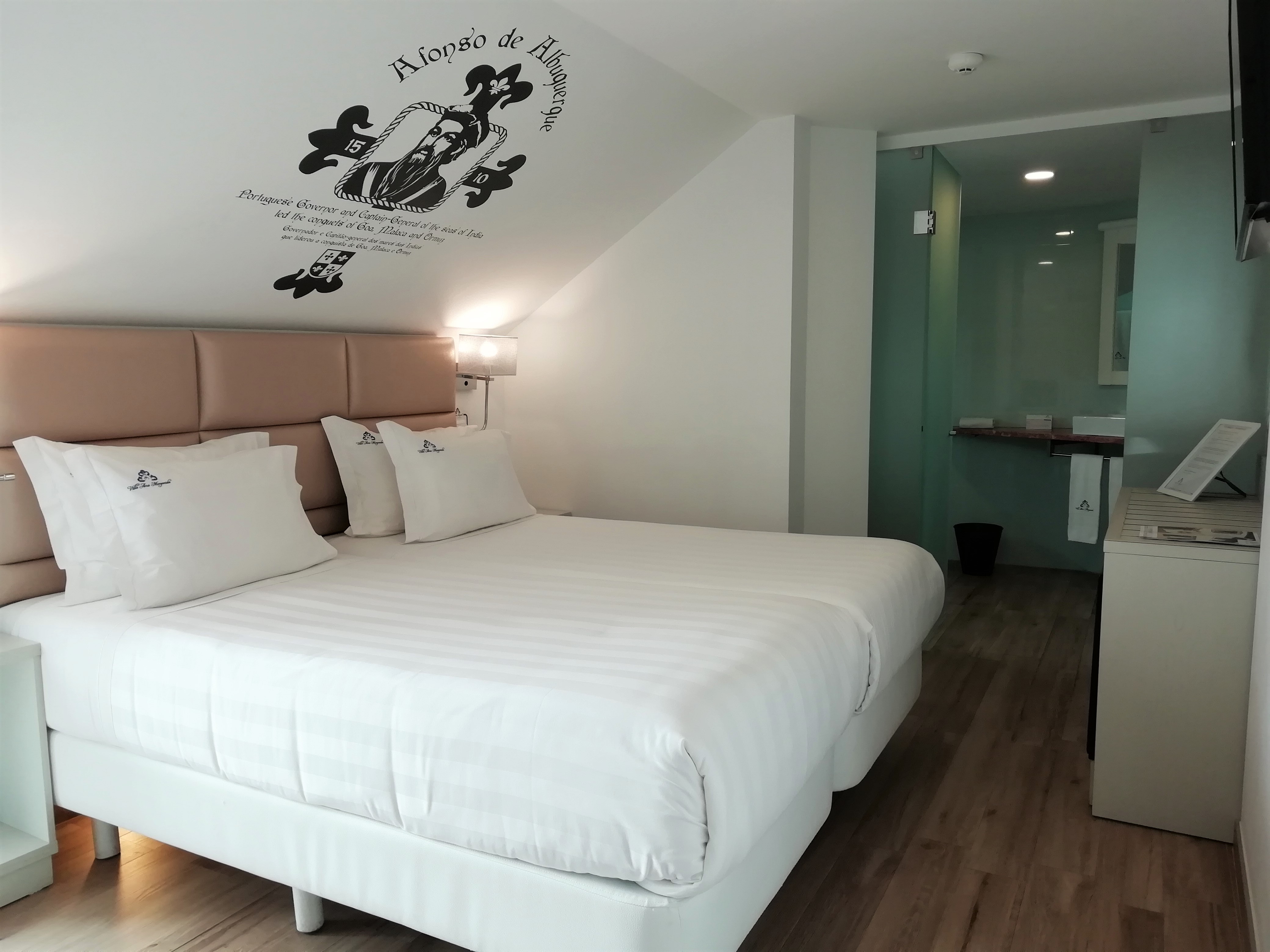 Quartos Twin c Terraço