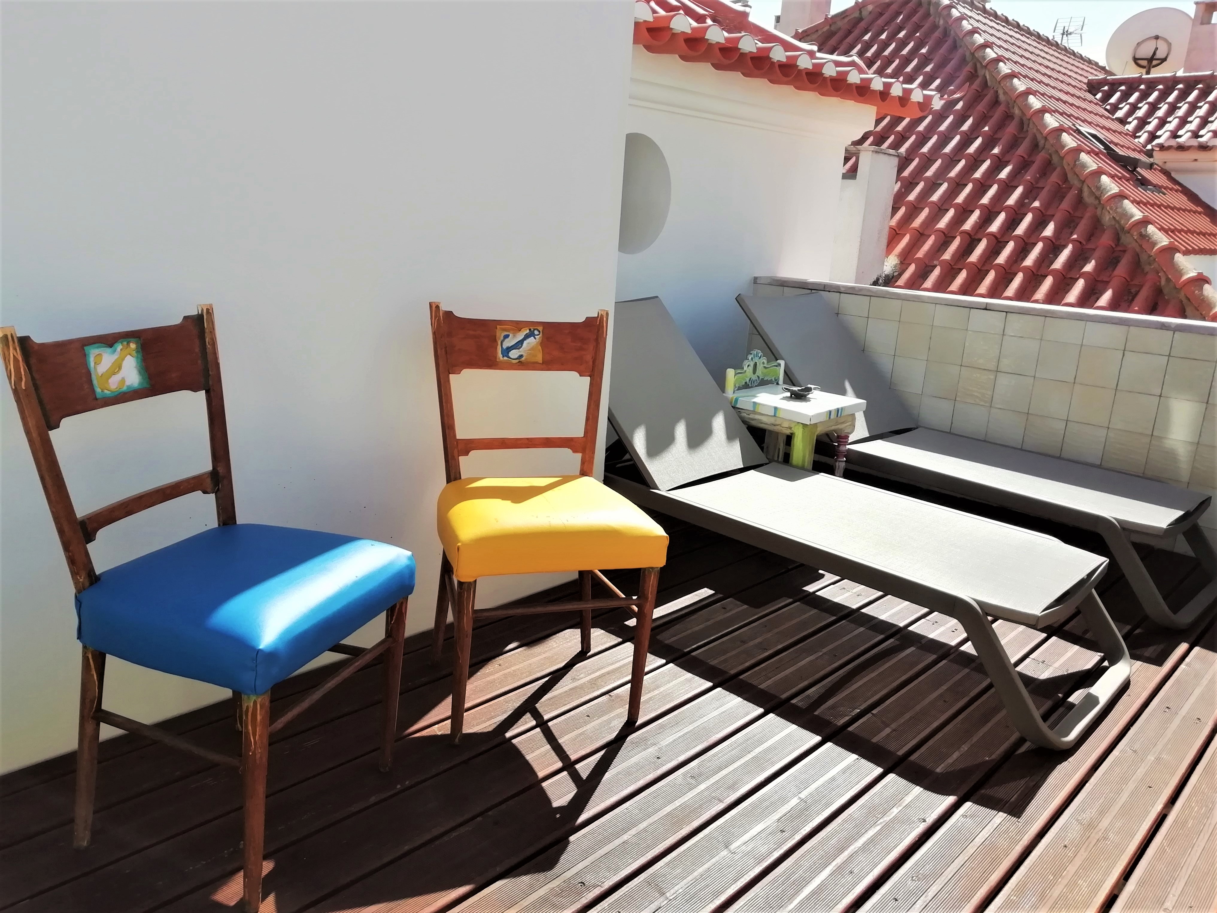 Quarto Twin c Banheira e terraço - 1572