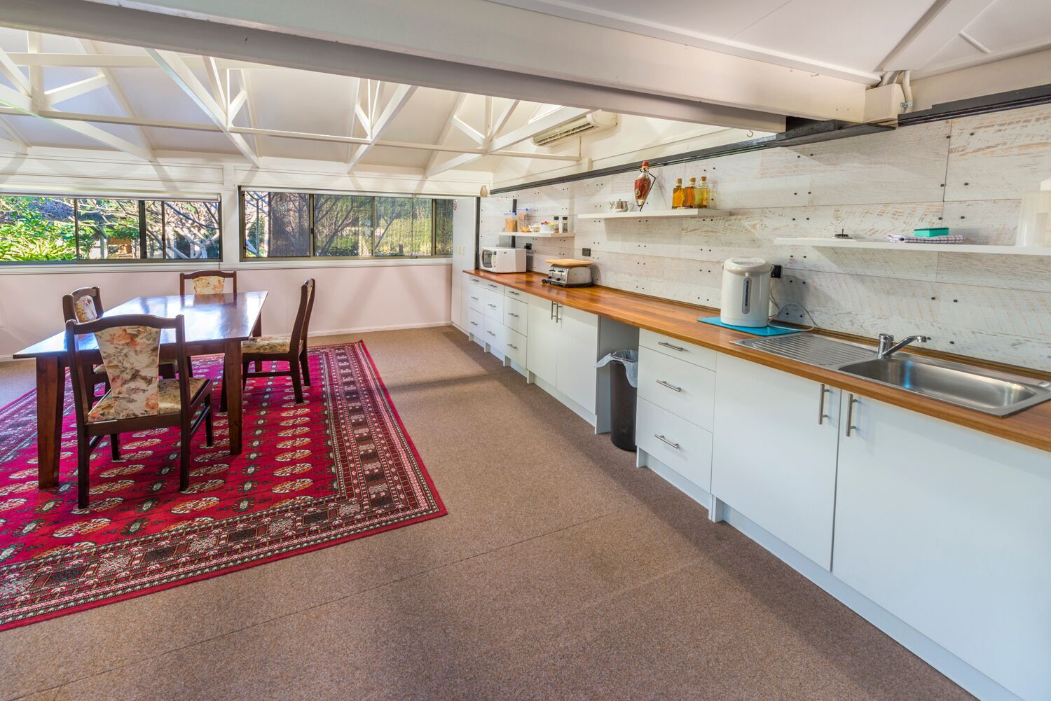 The Lodge Area Kitchenette