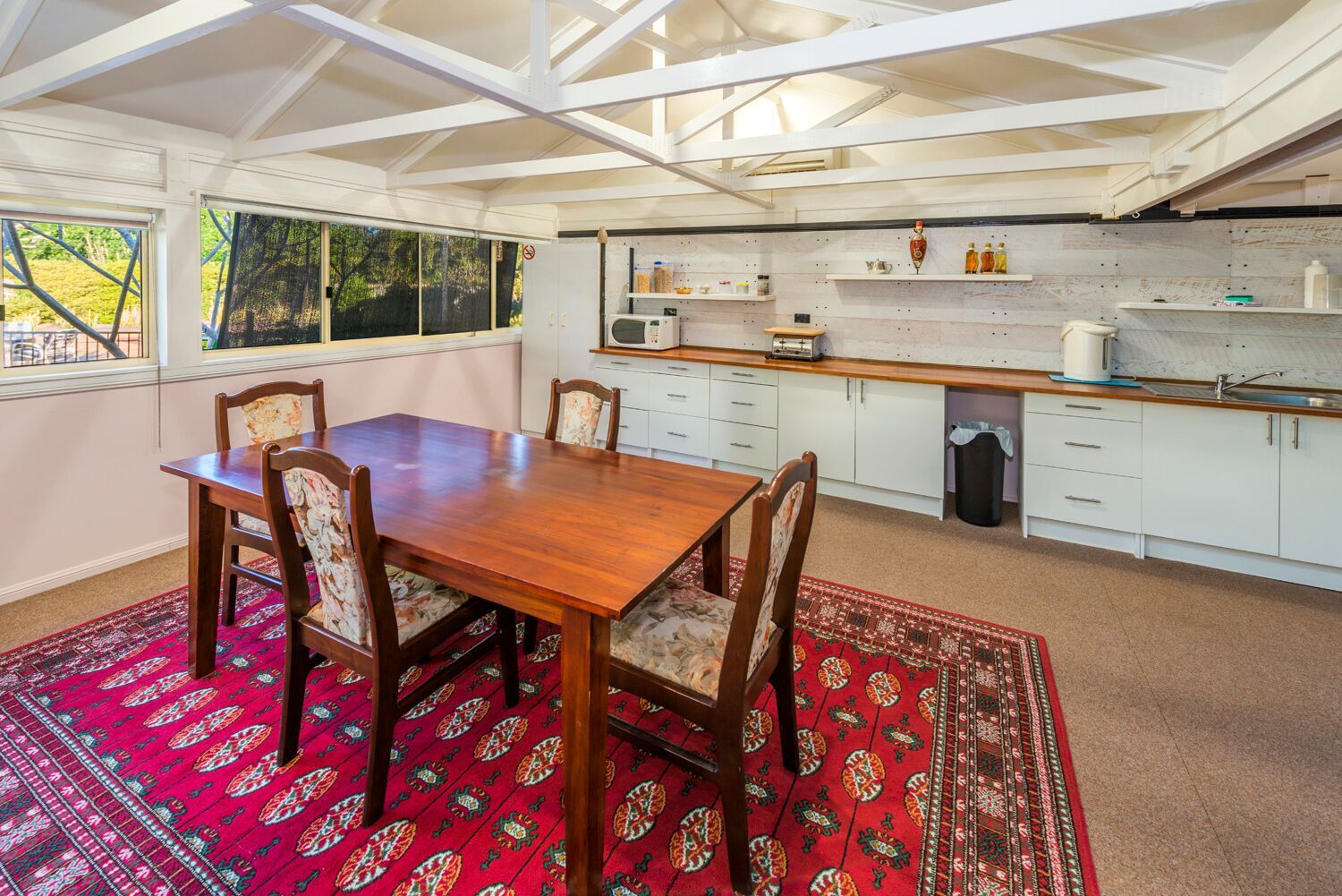 The Lodge Area Kitchenette