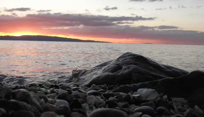 Sunset Motel, Tararu Reserve Sunset.