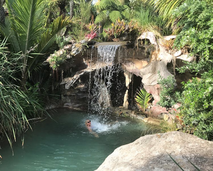 The Lost Spring, offers geo-thermal pools, spa experiences, and dining packages. Escape reality for a day.