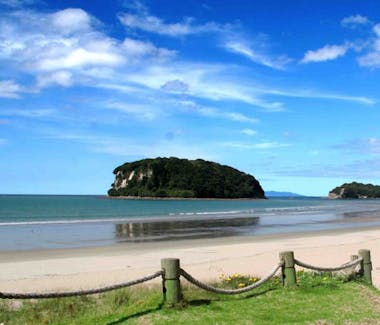 Whangamata the perfect place to surf, dine, and fish. The town backs onto Coromandel Forest Park for more adventures.