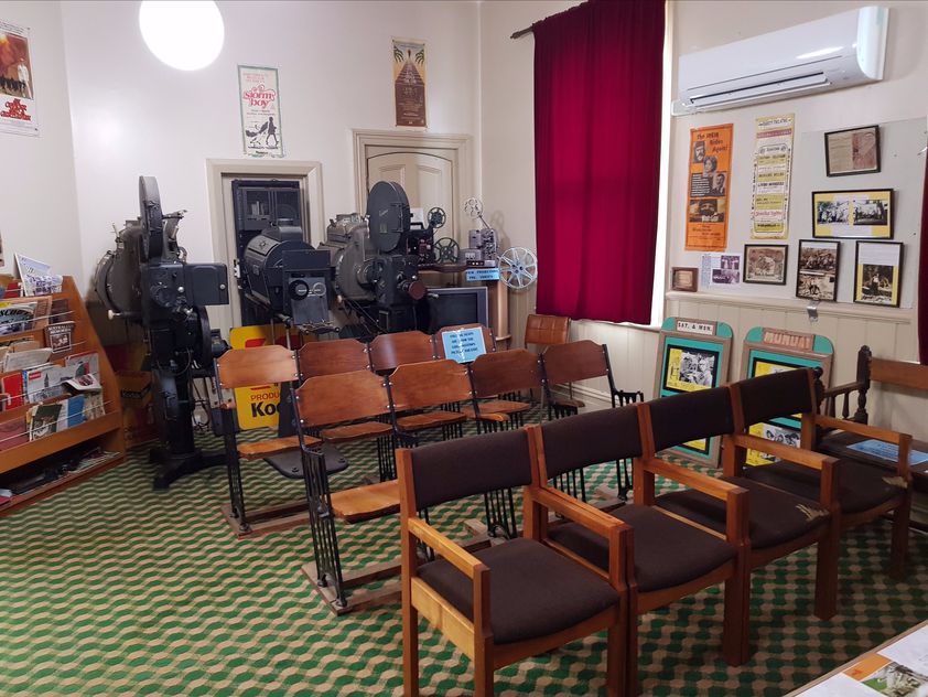 Theatre room in the Galley Museum