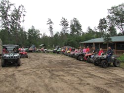Our Customers enjoying trail riding while stay at Best Bear Lodge & Campground
