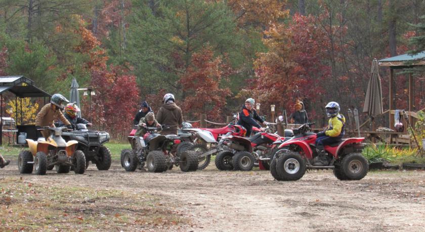 Our Customers enjoying trail riding while stay at Best Bear Lodge & Campground