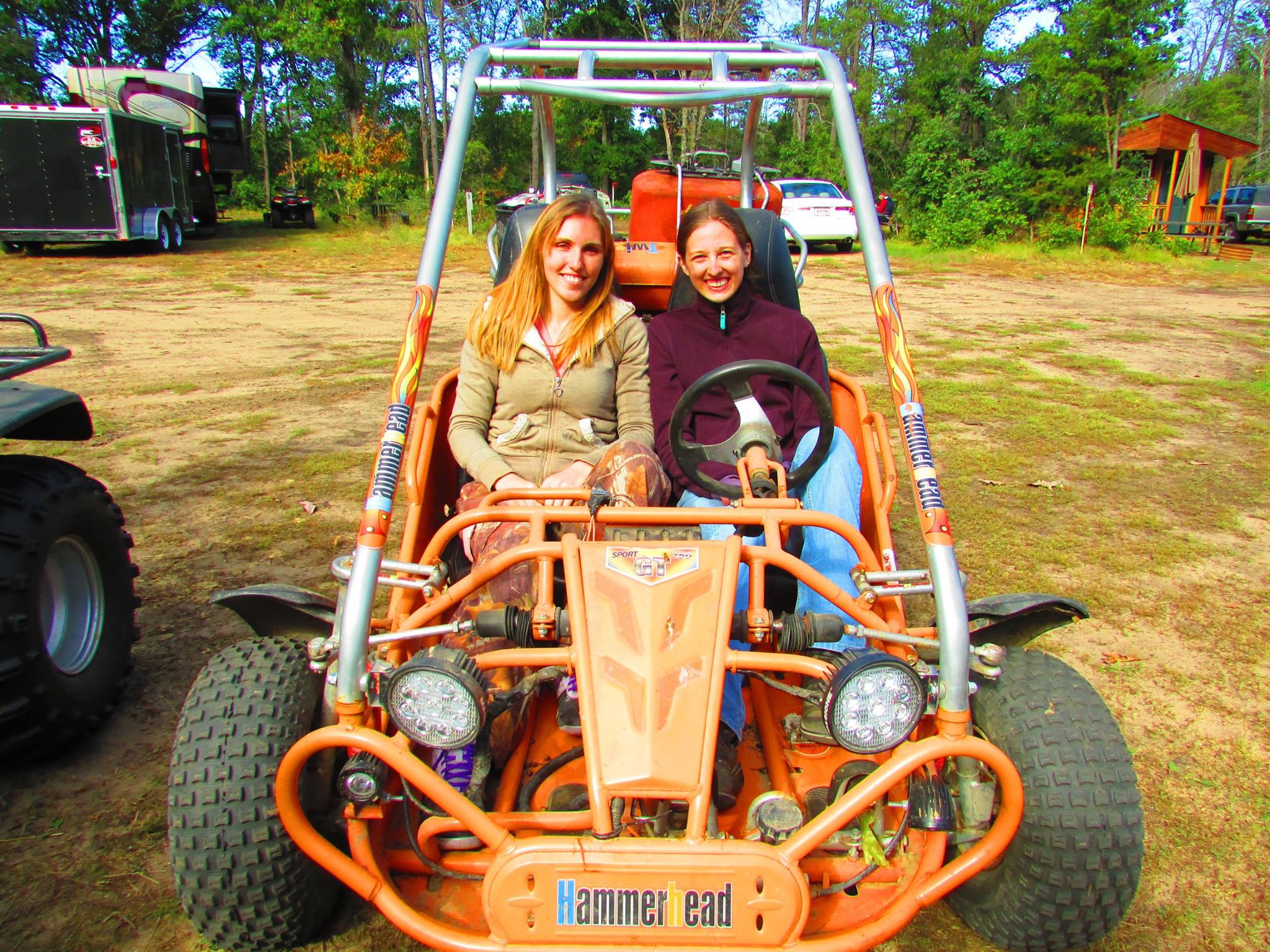 girls like our luxury accommodations while enjoying outdoor sports at Best Bear Lodge & Campground