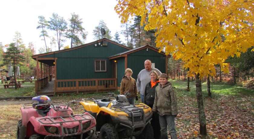 Our Customers enjoying trail riding while stay at Best Bear Lodge & Campground