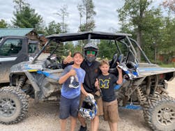 Our guest enjoyed the Polaris Razor all-terrain vehicle rental at Best Bear Lodge & Campground