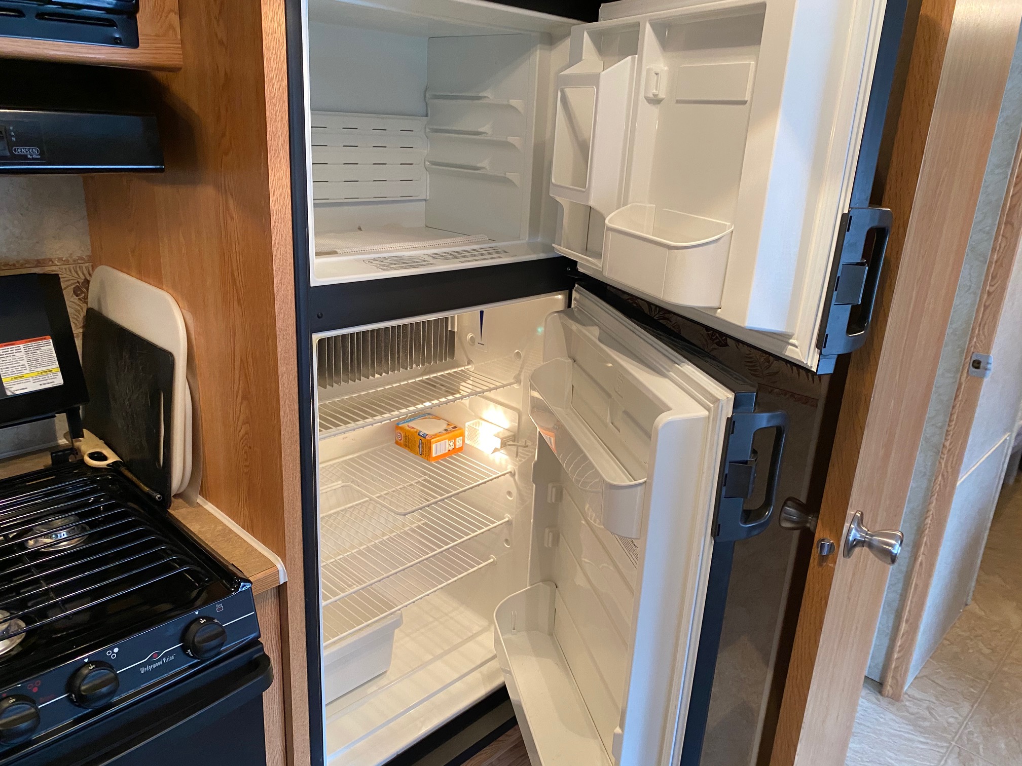 Amarillo Sunrise Destination RV Rental at Best Bear Lodge & Campground