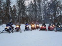 winter accommodations and direct snowmobile trail access make us popular at Best Bear Lodge & Campground