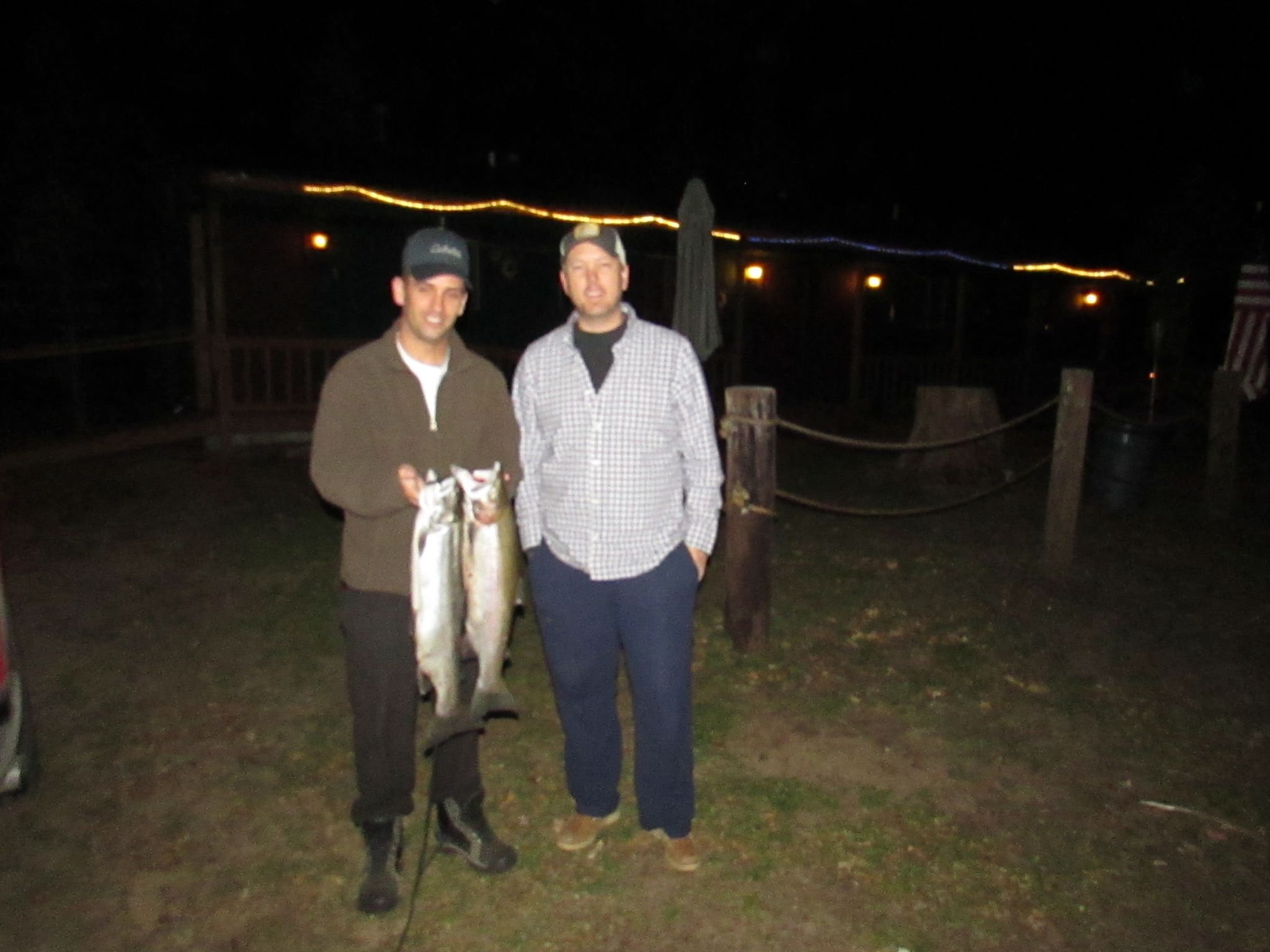 Best fishing is found north of Baldwin Michigan