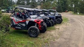 All-terrain vehicle rental Fleet, RZR's, Generals Ranger Crews at Best Bear Lodge & Campground