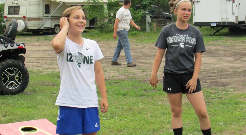 Kids always have a great time at Best Bear Lodge & Campground