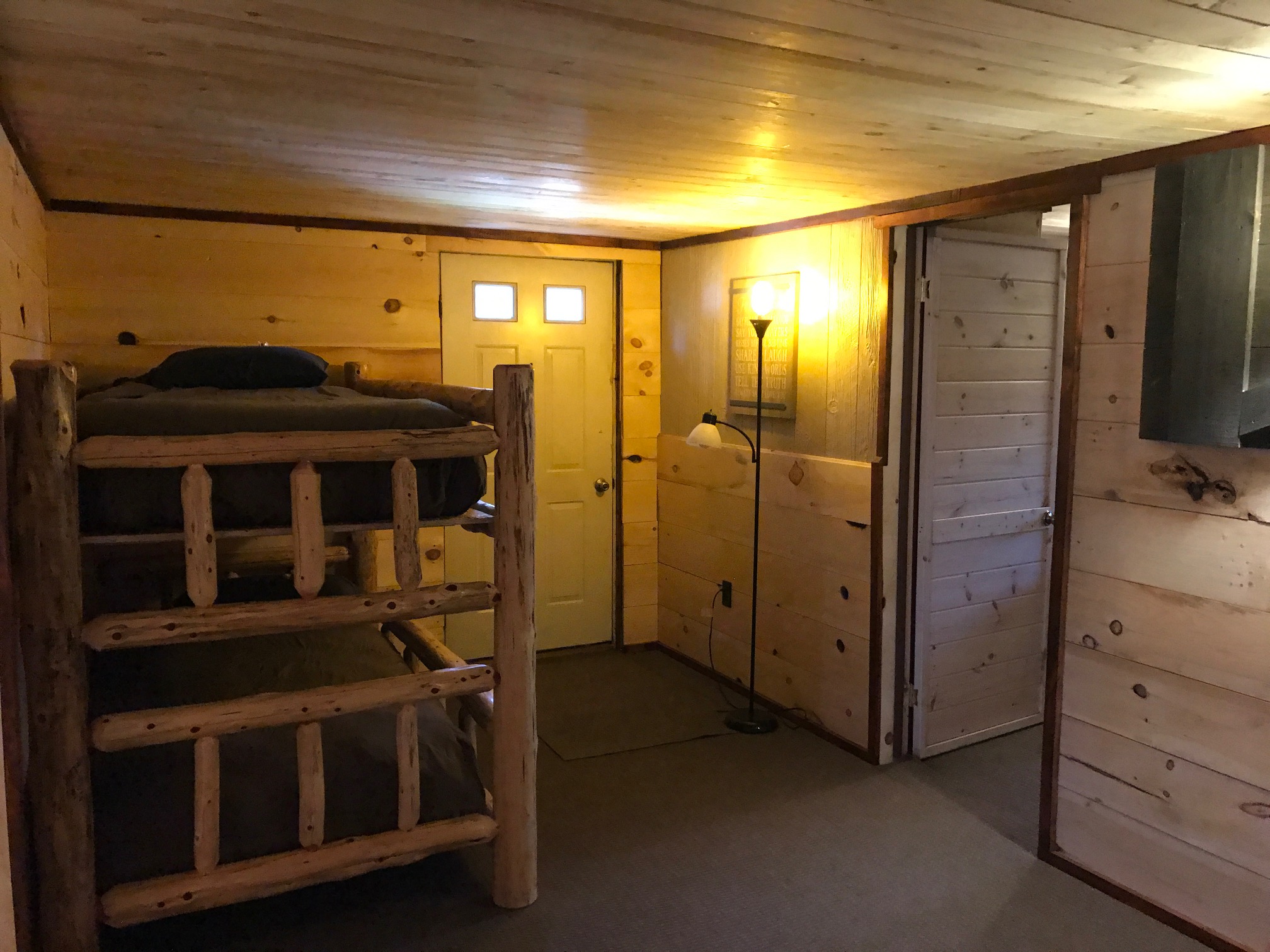 The Grand Daddy Cabin Sleeps Eight at Best Bear Lodge & Campground