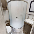 The Grand Tour Destination RV Cabin Rental two Bedroom and two Bathrooms at Best Bear Lodge & Campground