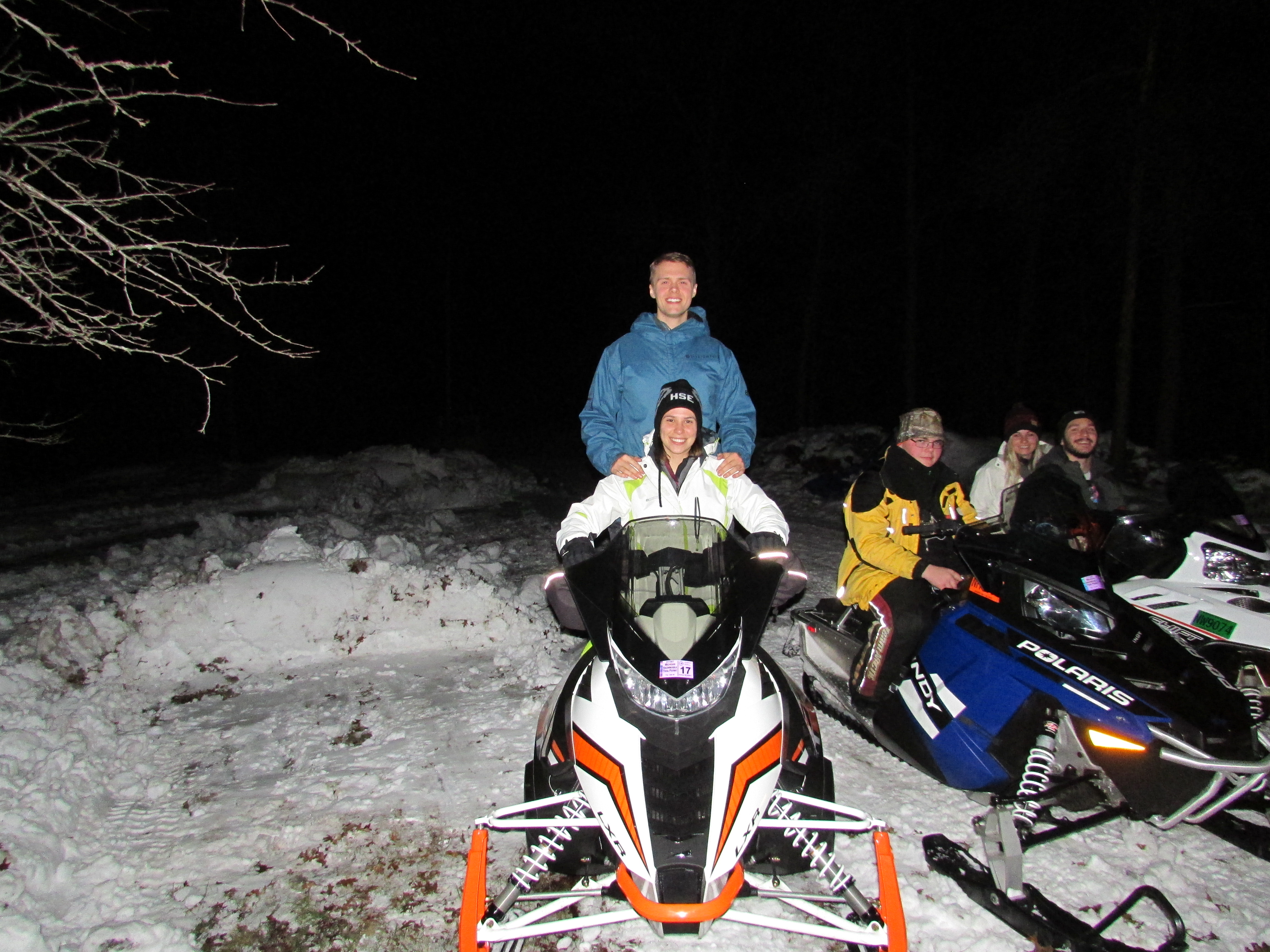 #1 preferred place to stay while snowmobiling Best Bear Lodge & Campground