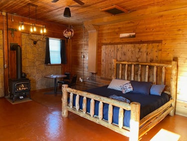 Speedy Bear Cabin Irons, Michigan at Best Bear Lodge & Campground. Irons, Michigan 1