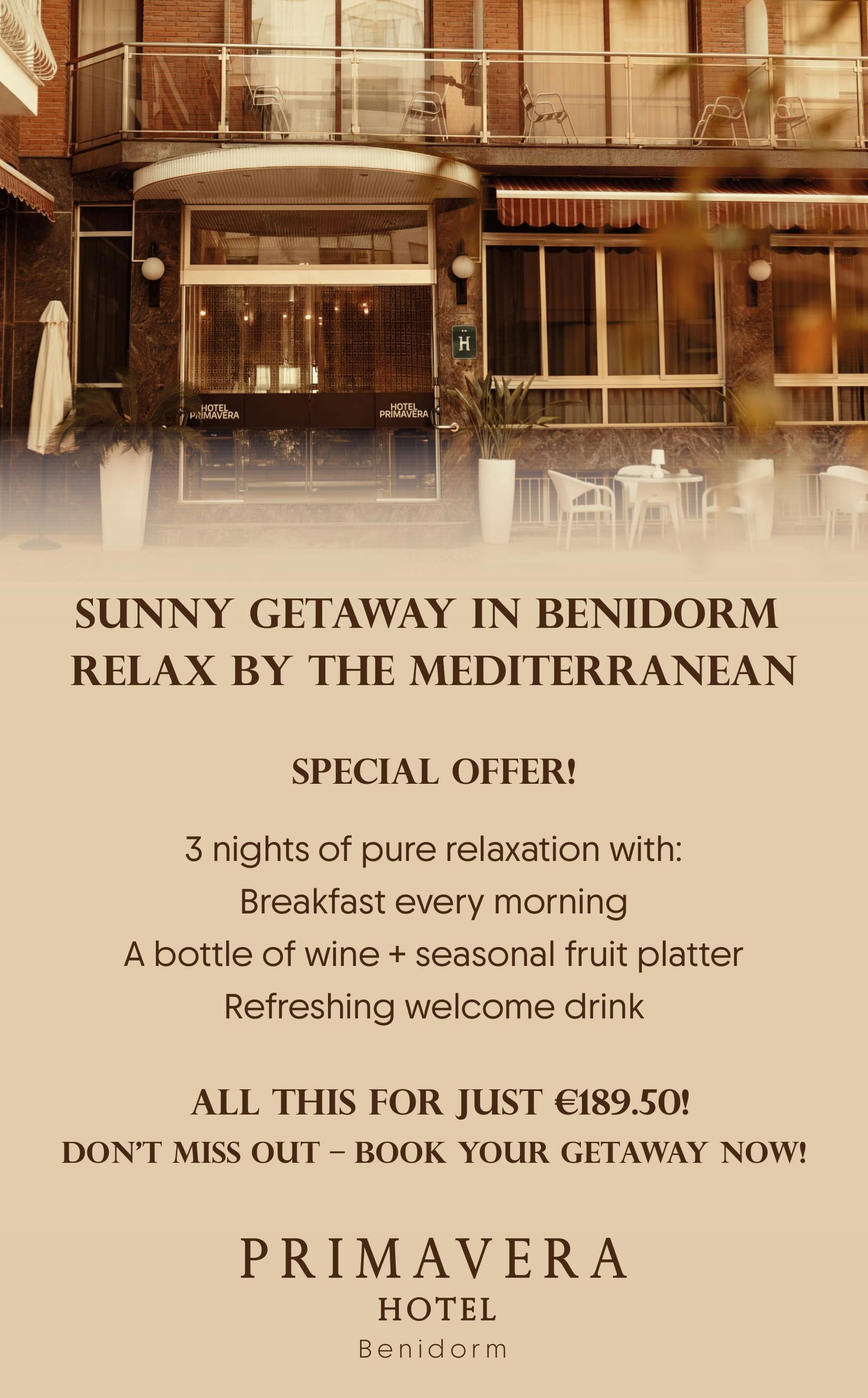 Offer Benidorm Primavera Autumn