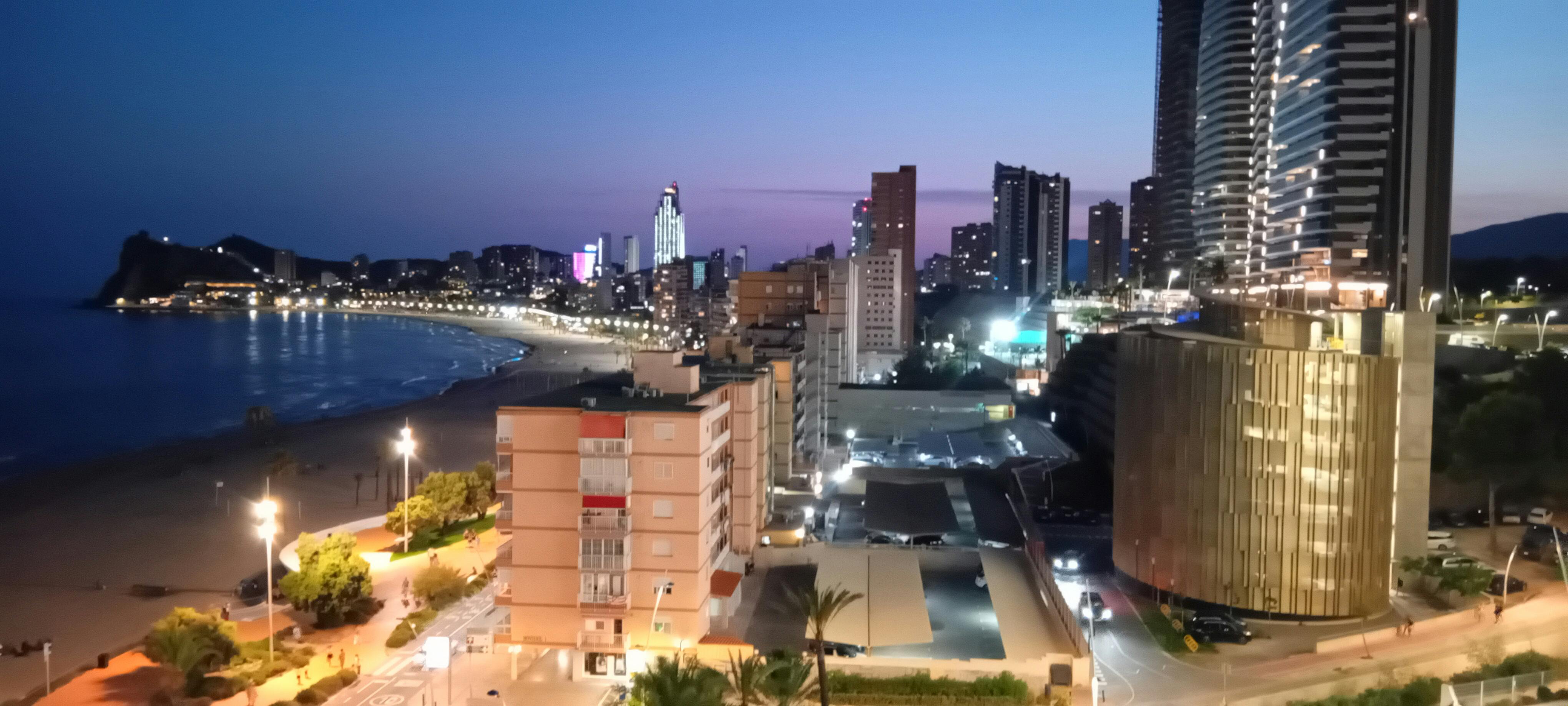 Sunset im Benidorm
