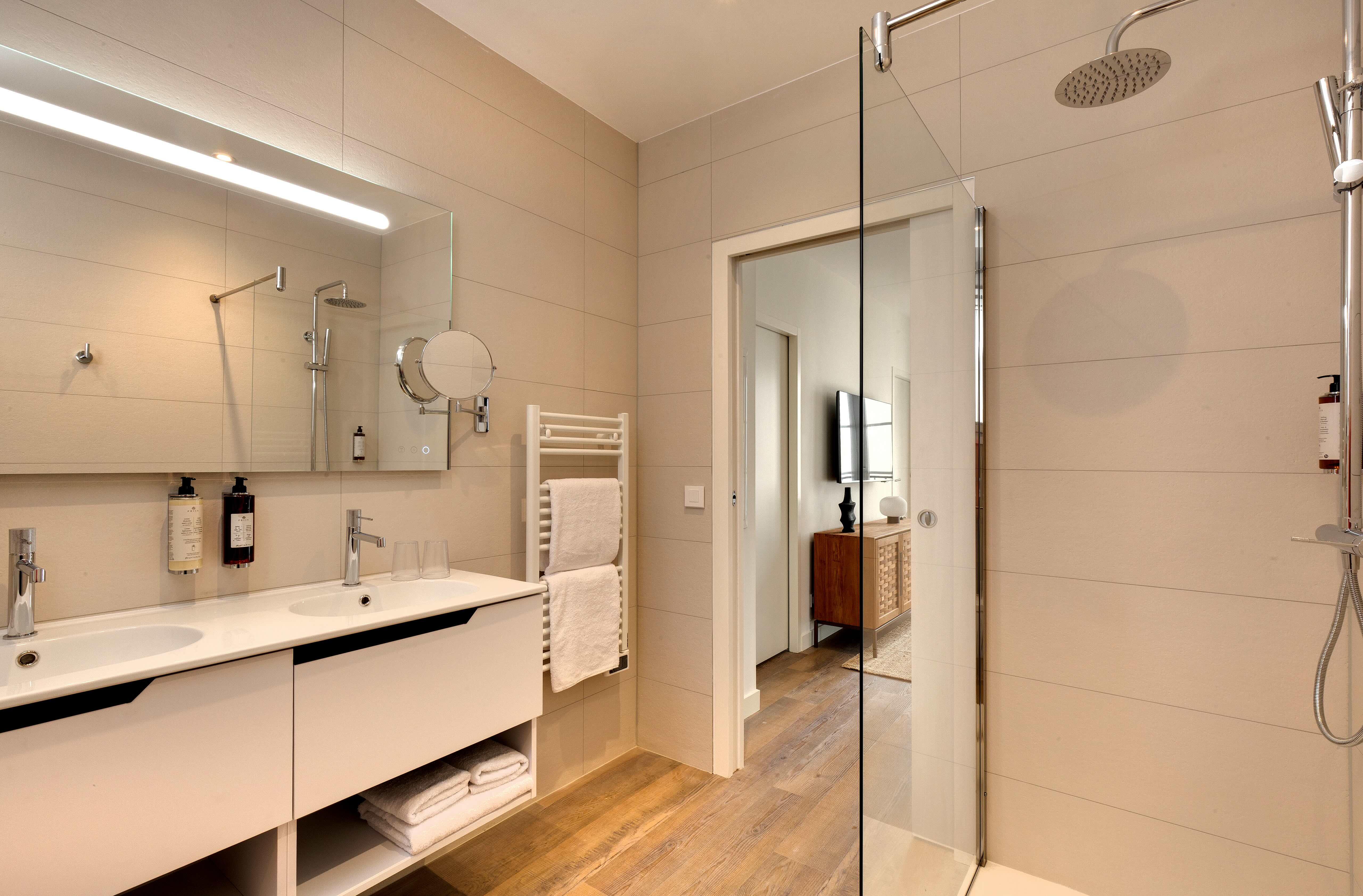 Salle de bains de l'appartement Sailfort à Collioure