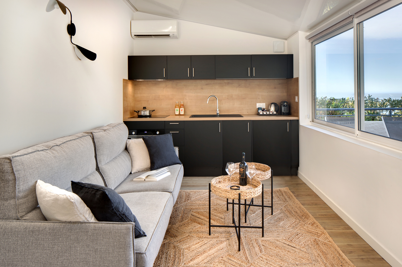 Cuisine studio côté mer