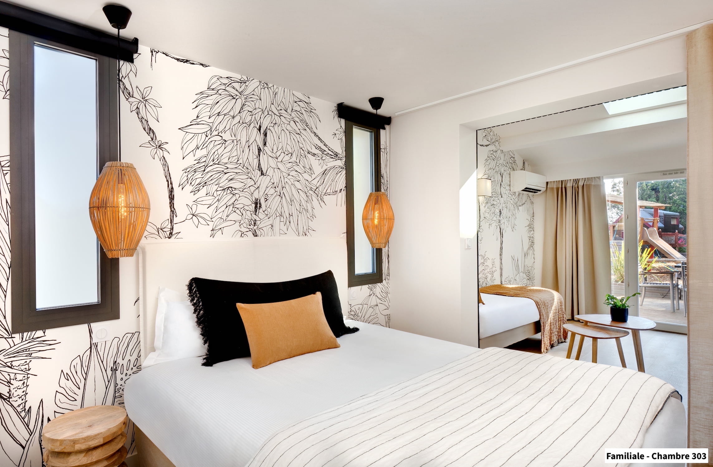 Chambre Familiale 303 de l'Hôtel Spa Les Mouettes