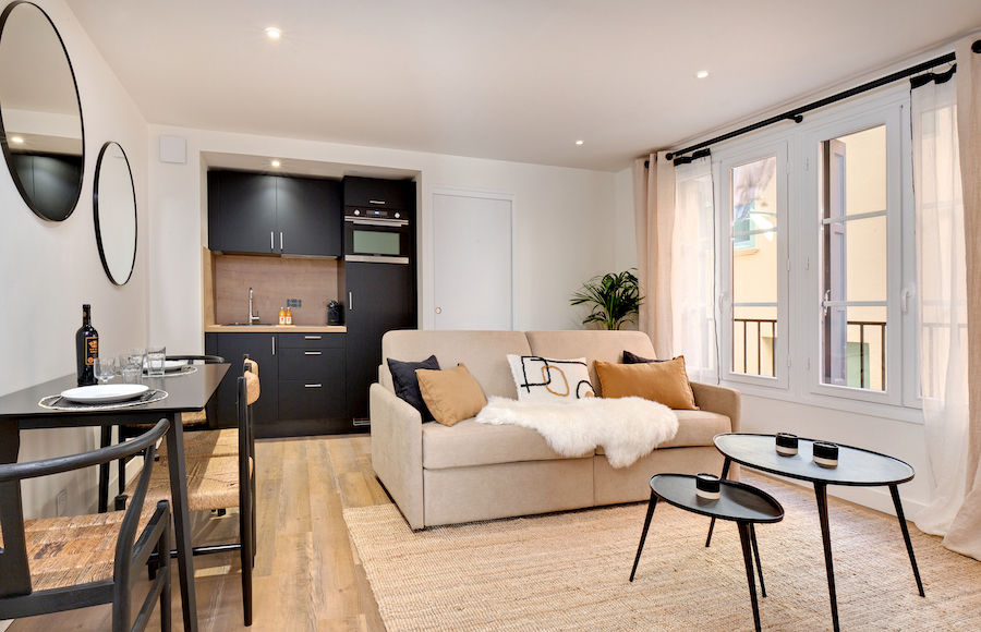 Cuisine de l'appartement BALANTI