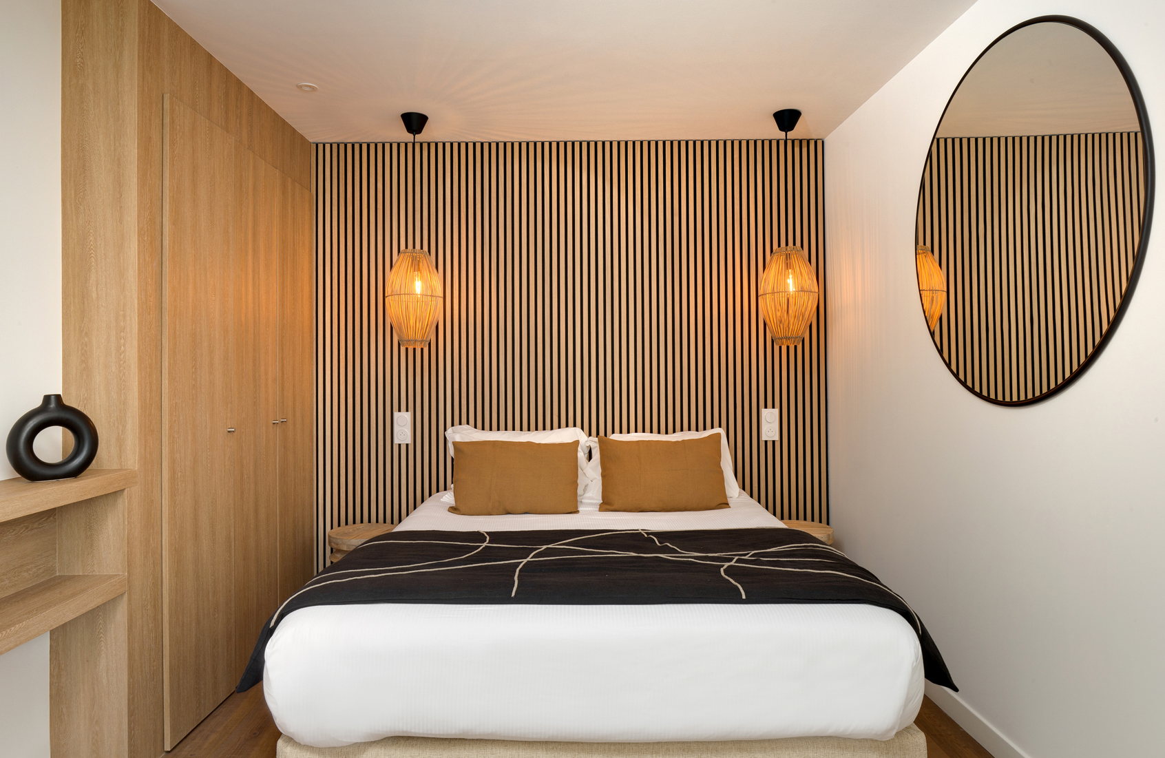 Chambre parents Junior Suite côté piscine