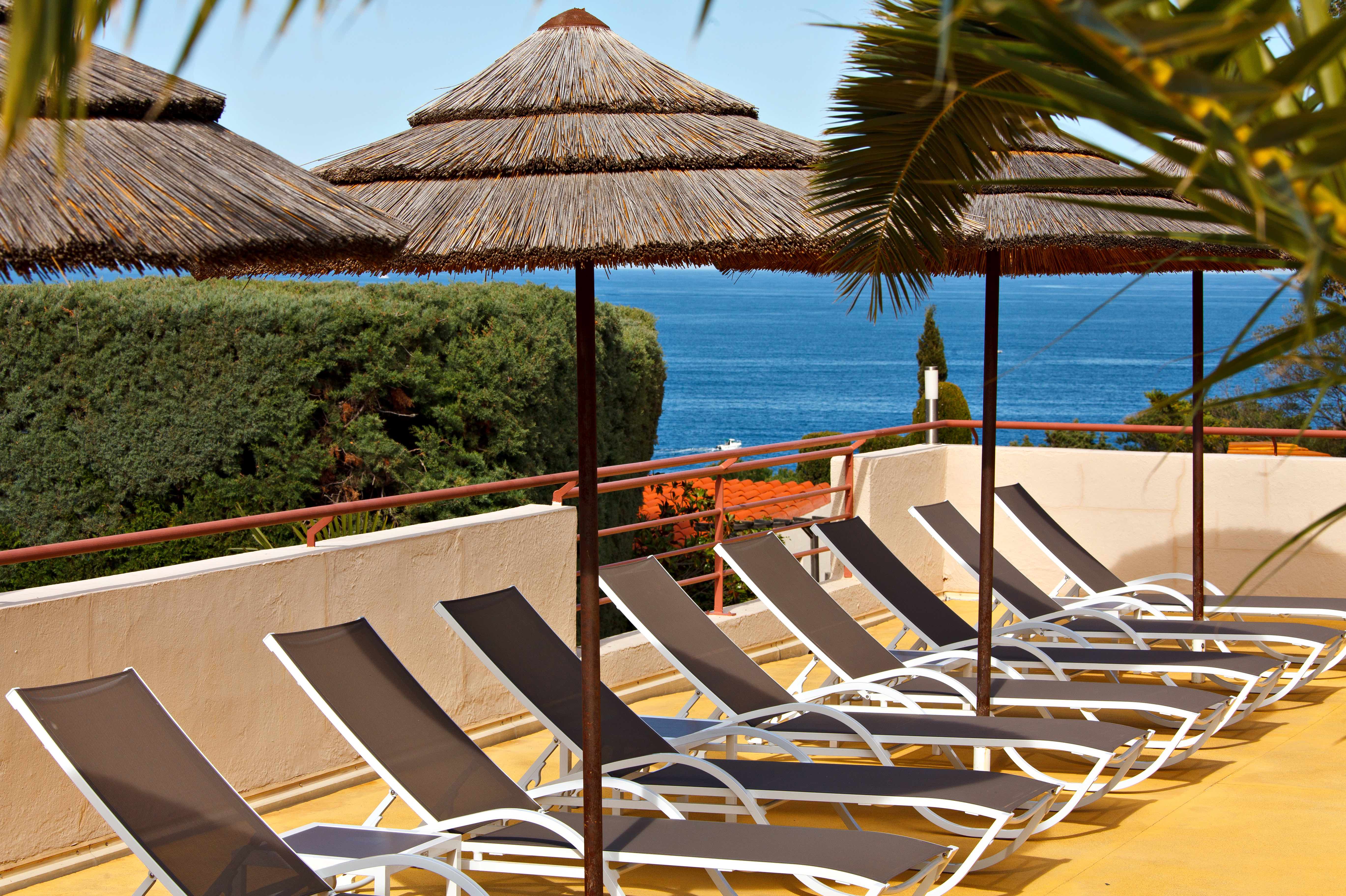 Transats de l'hôtel et Spa Les Mouettes à Argelès-sur-Mer