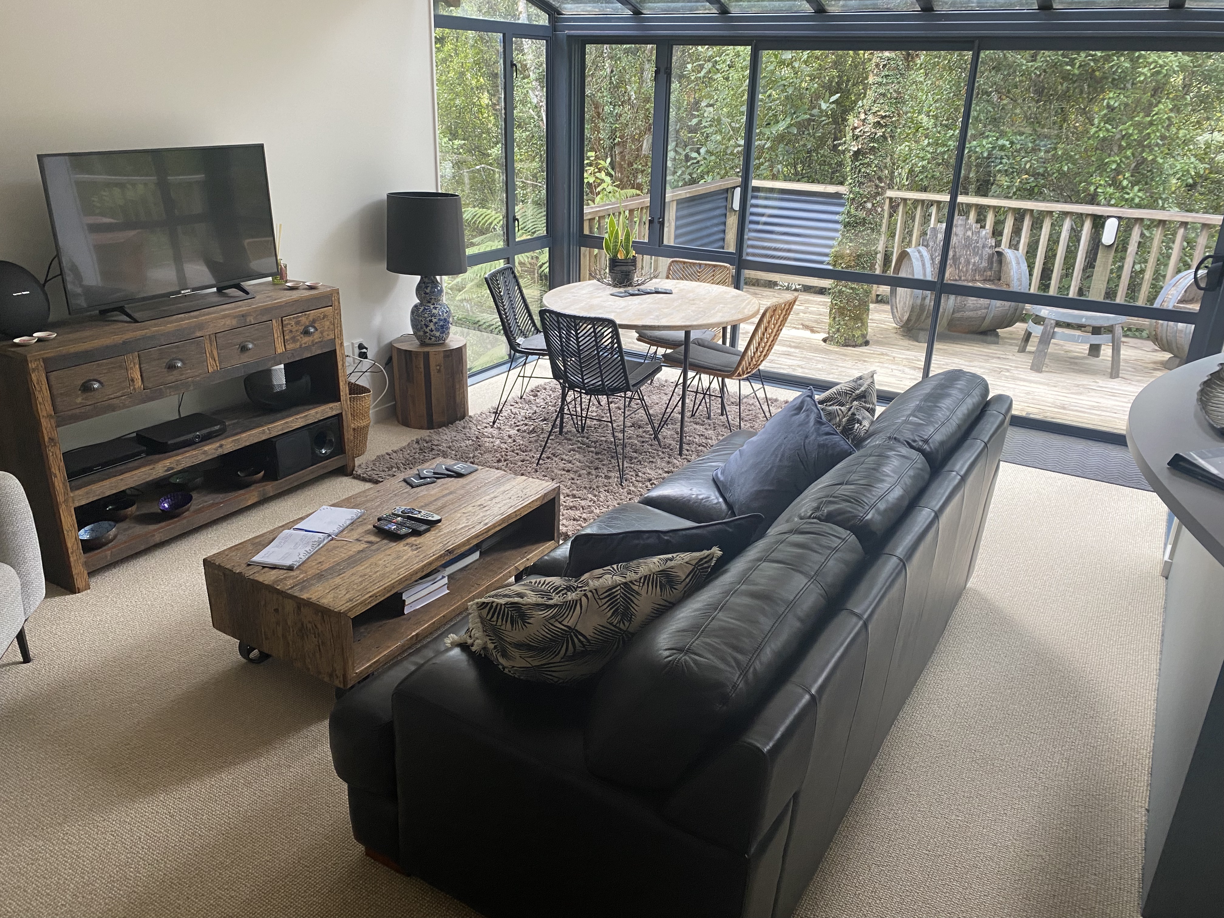 Lounge and dining area