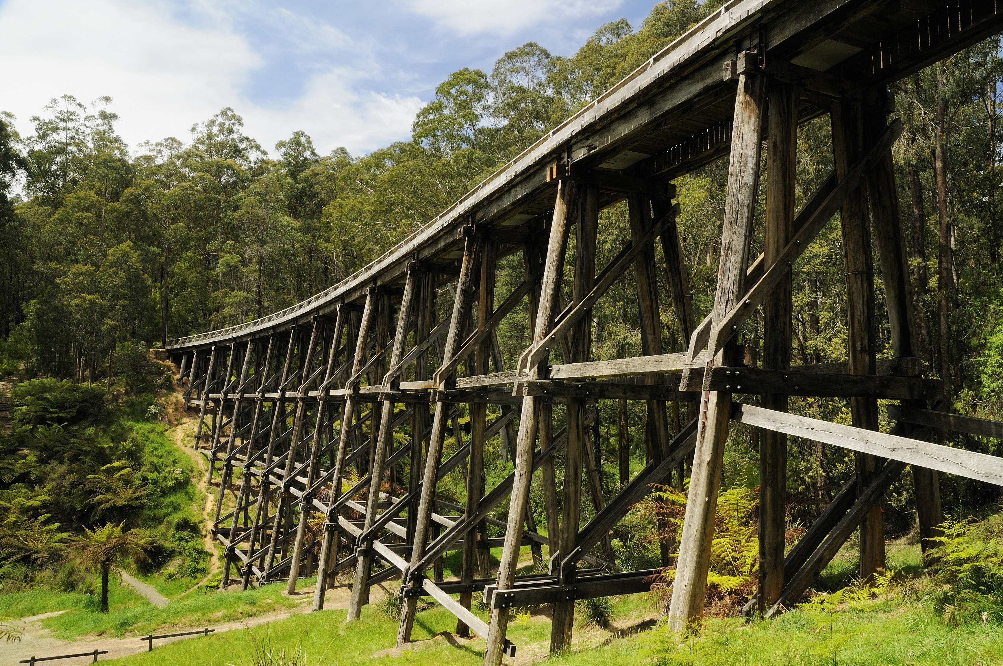 Noojee Trestle Bridge in West Gippsland