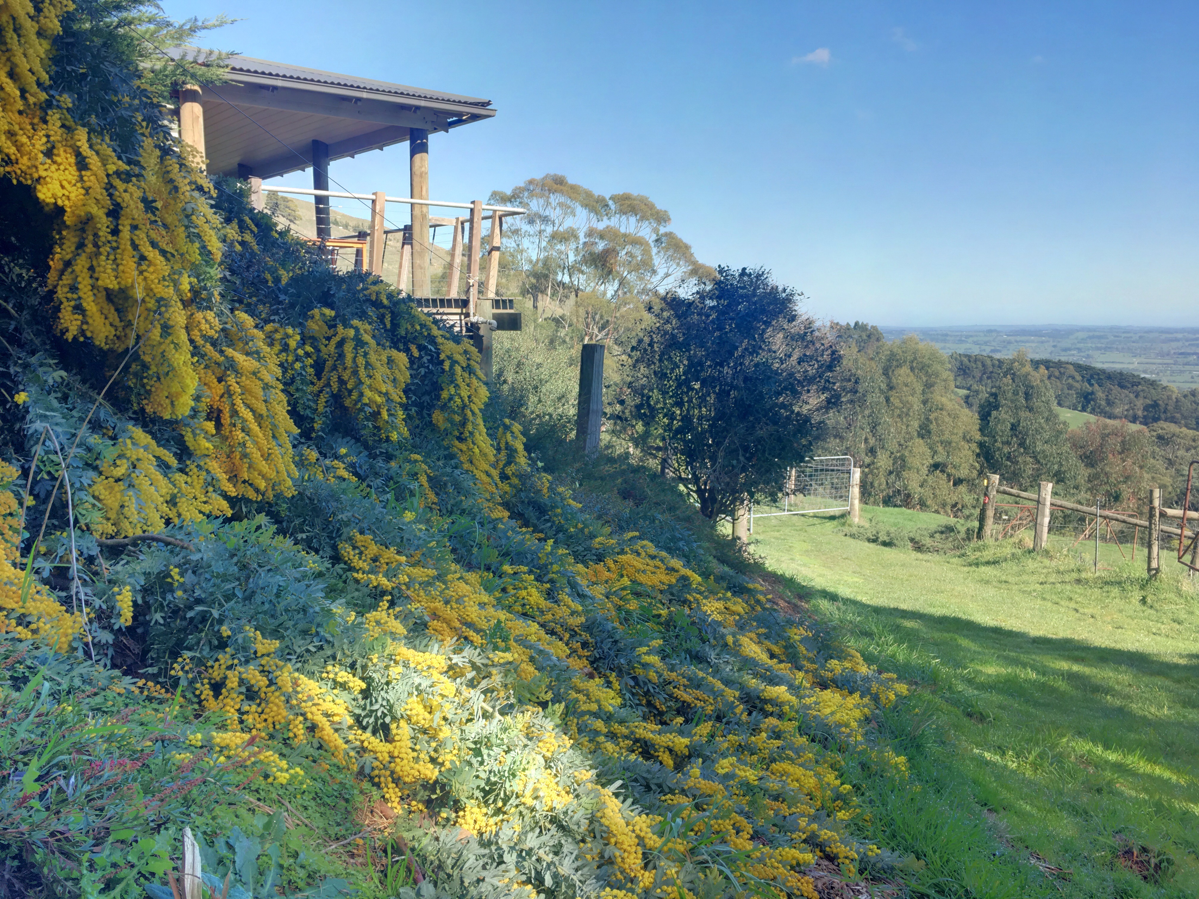 Anderley Cottages have been designed to nestle into the hillside and make the most of the views