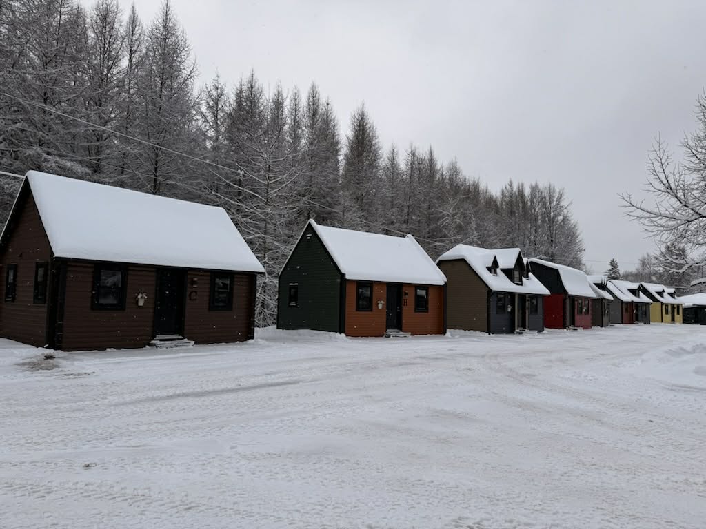 Chalets in winter 2025-26
