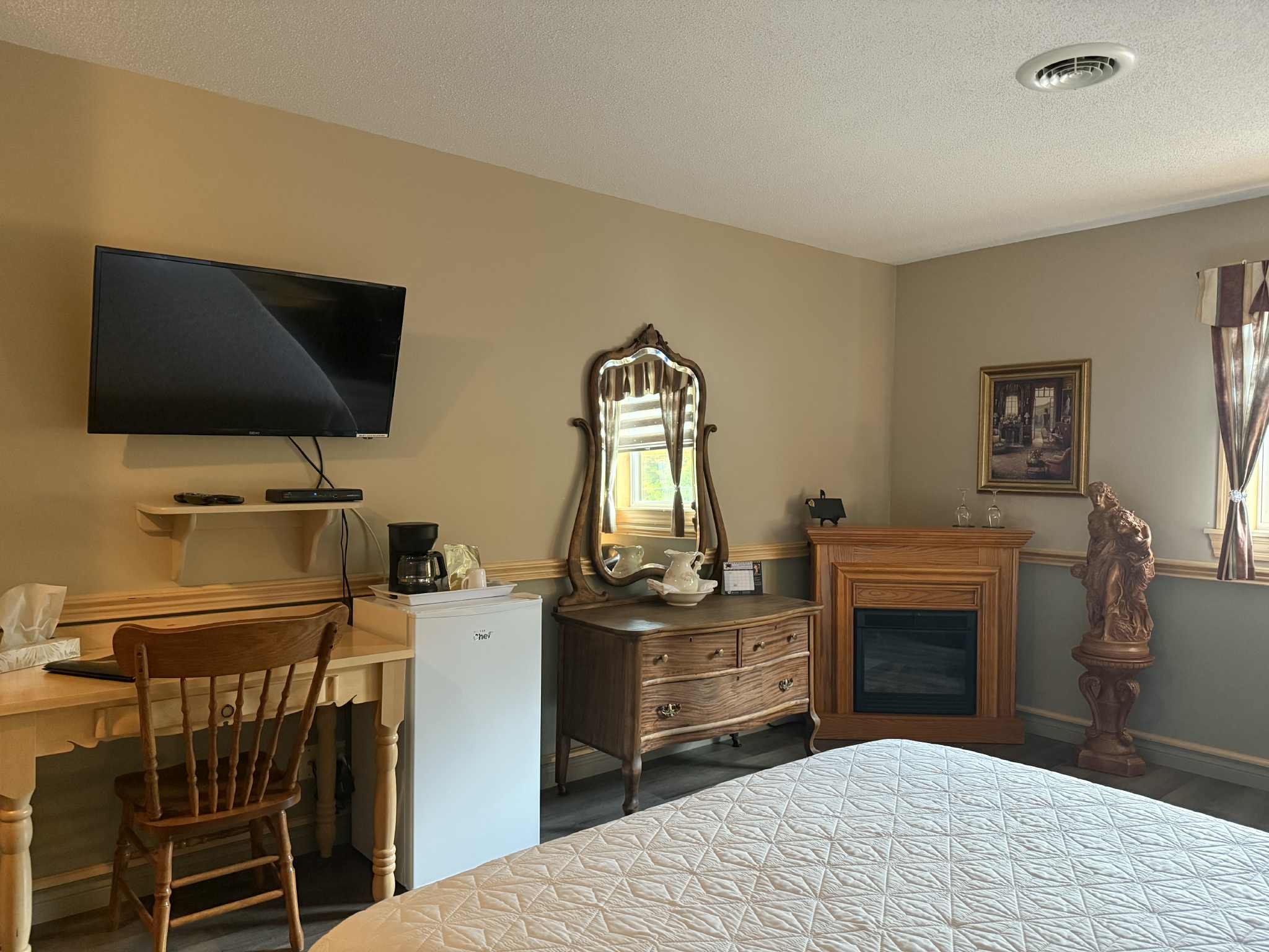 Chambre deluxe queen Tremble nouveau foyer