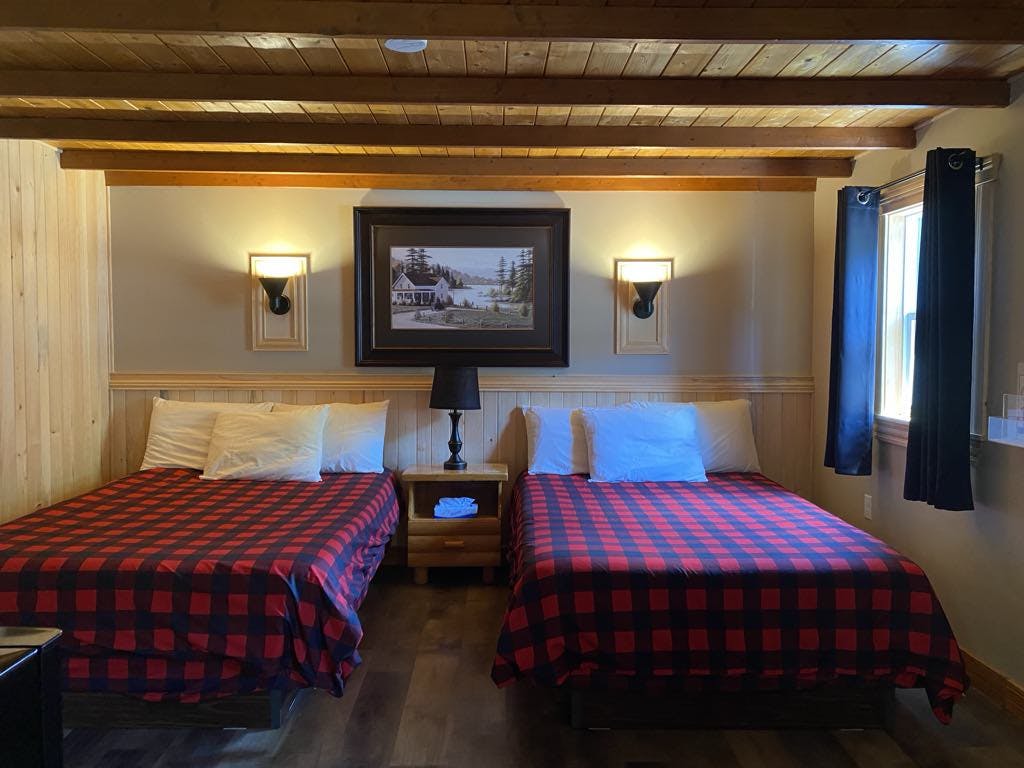 Chalet H with 2 double beds