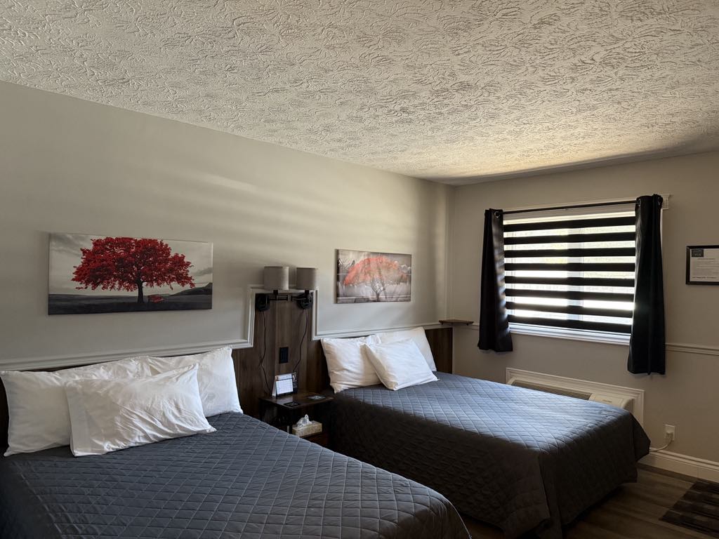 Room #8 with 2 double beds