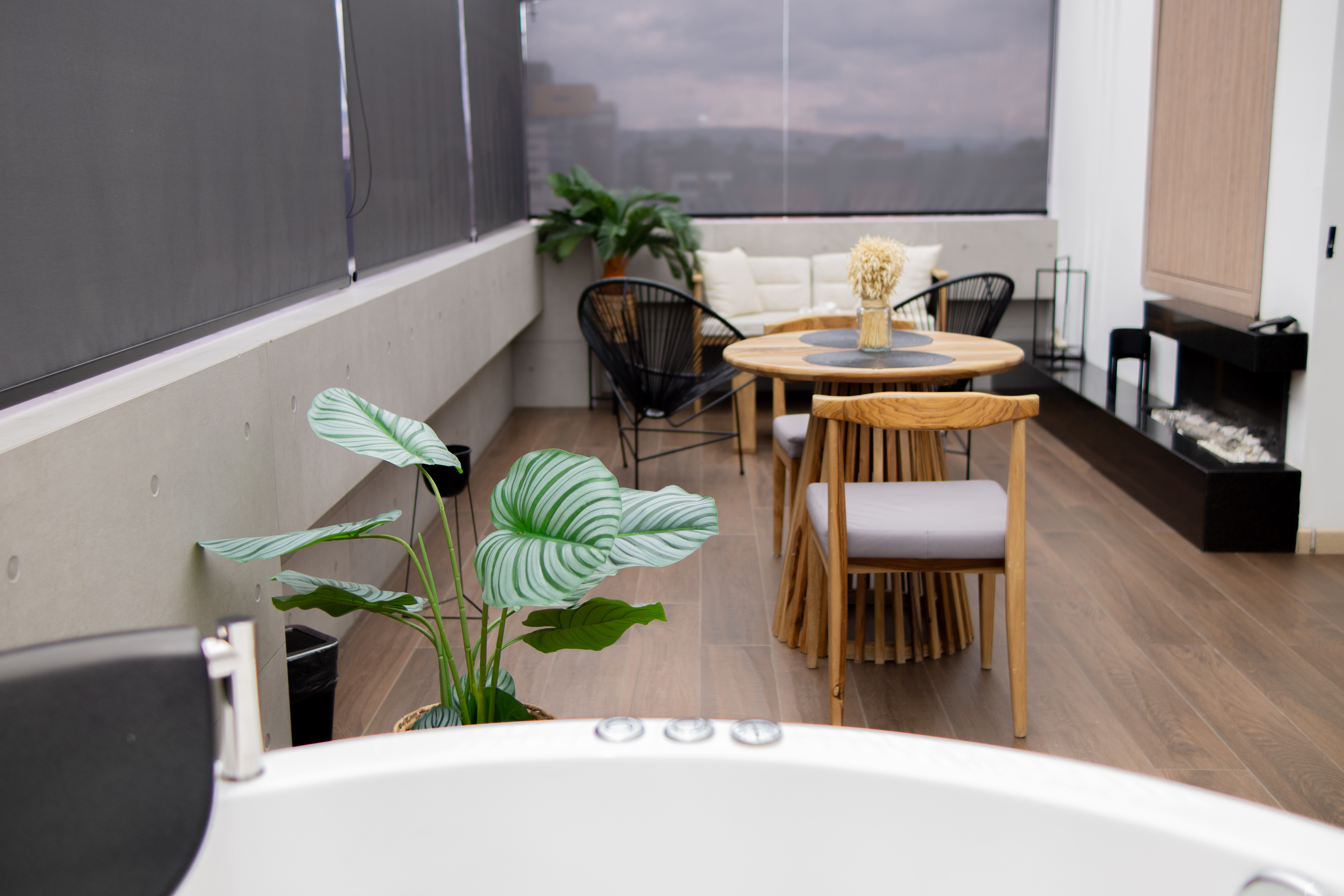 Área social master suite