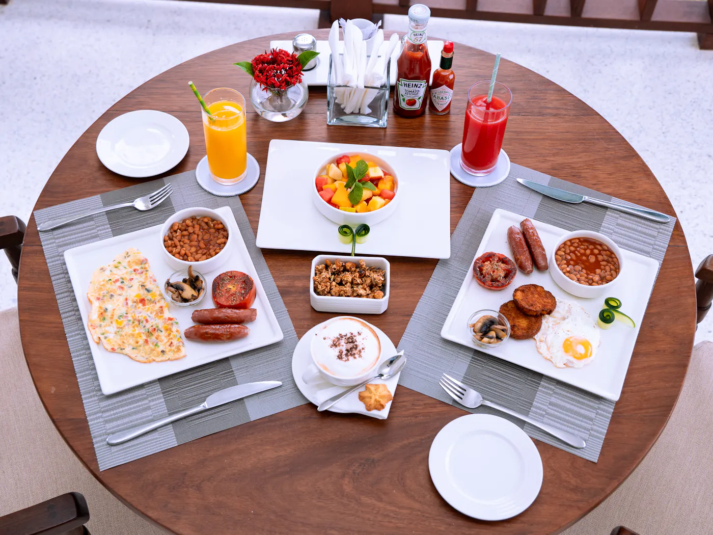 Breakfast at Zahari Oceanfront