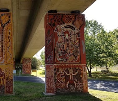 Bridge Pylon murals