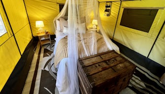 'Happy Glamper' Glamping Tent