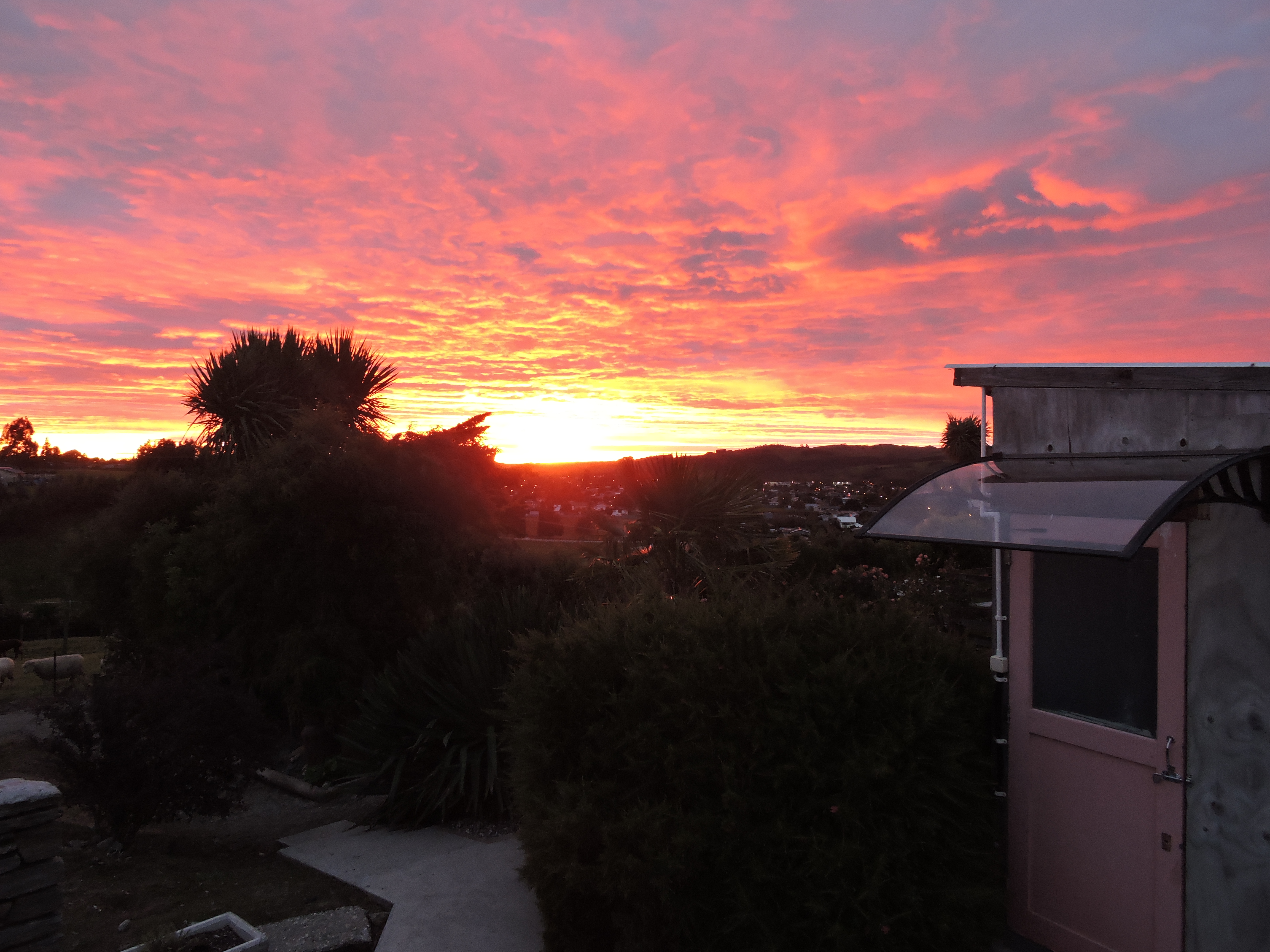 Sunrise at The Reservation B&B Gore