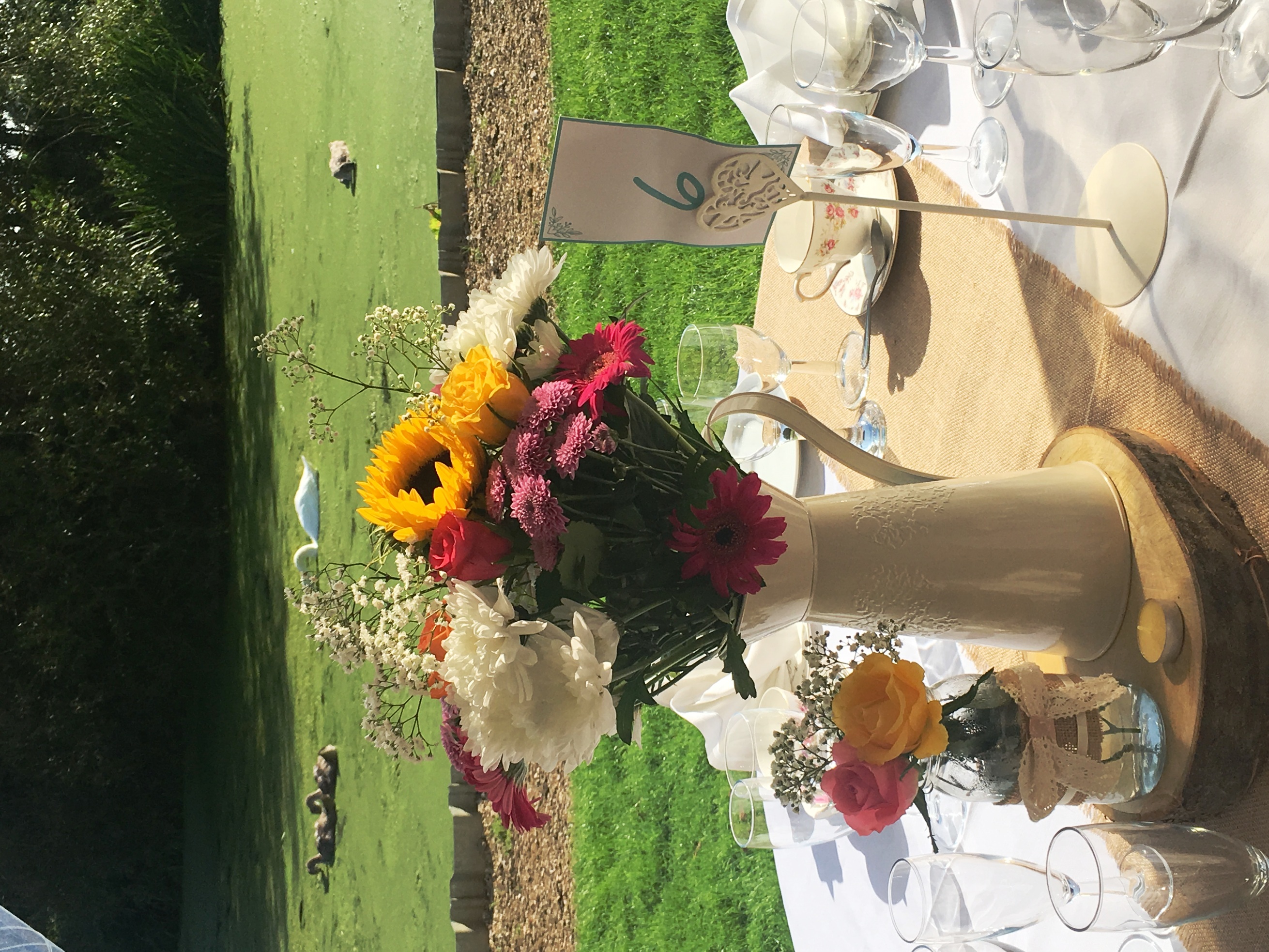 Queens Head Inn Vintage Afternoon Tea wedding along the River Nene