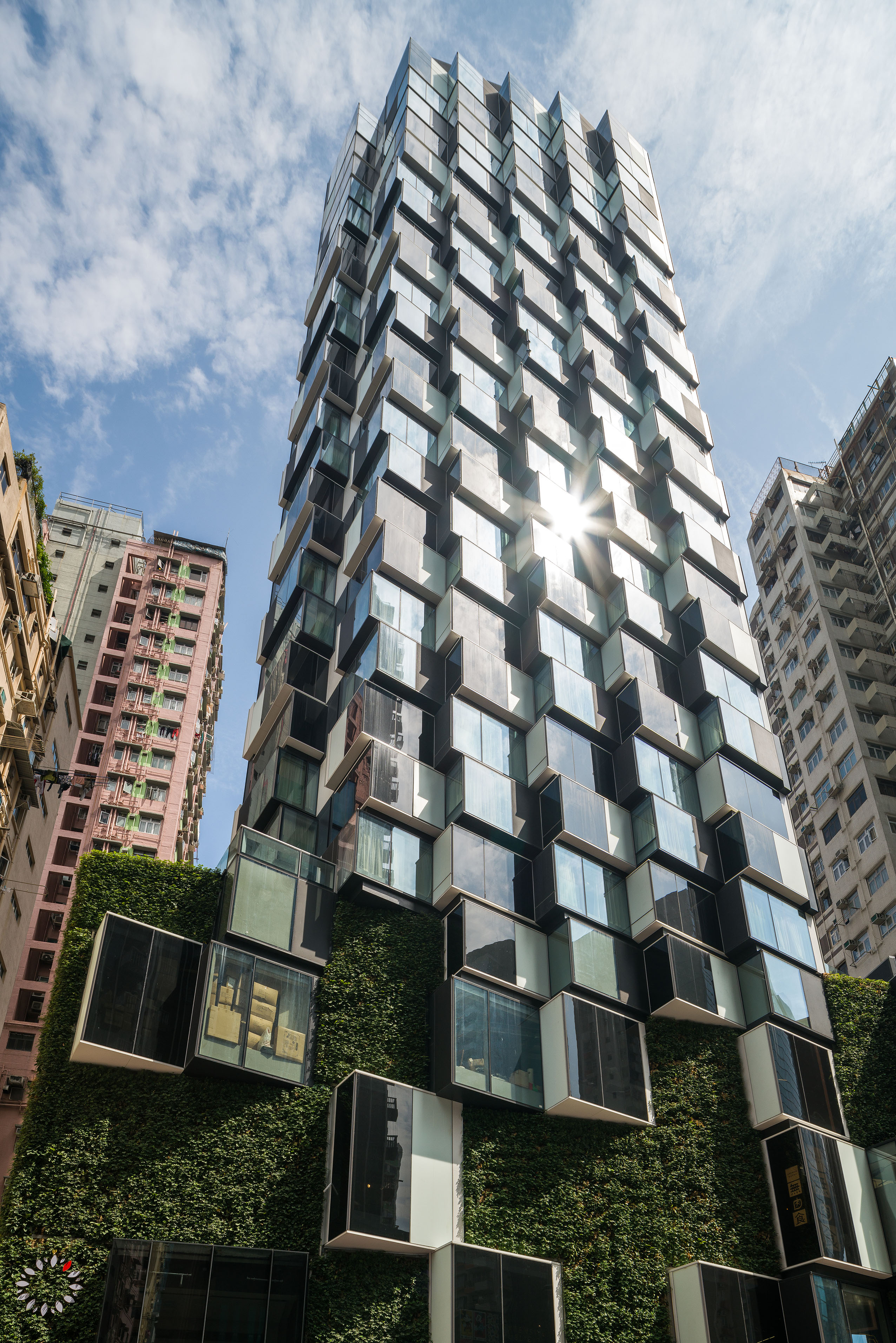 The BEACON outfit - Full building under the sunshine