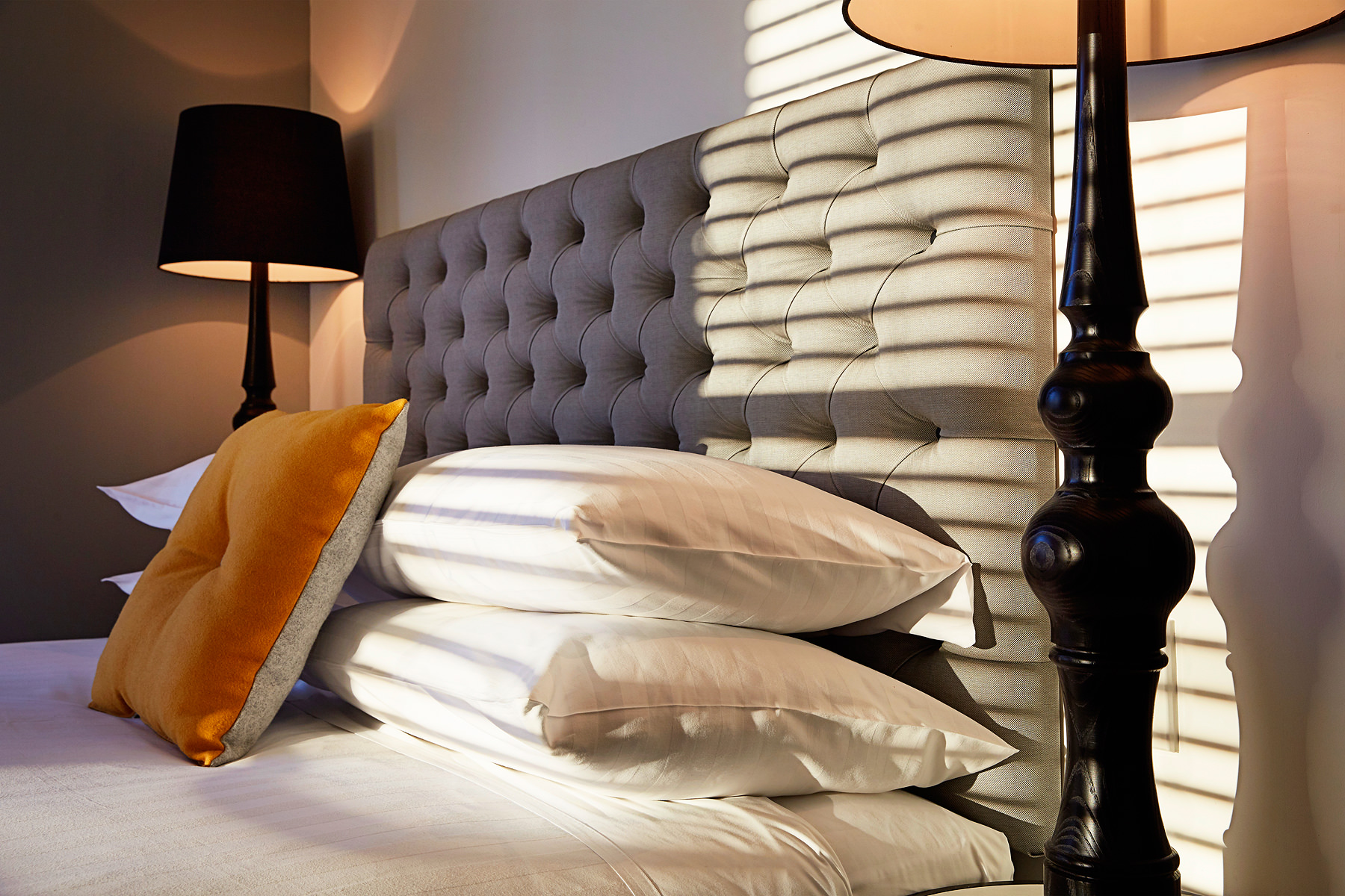 Historic waterfront bedroom